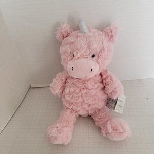 New The Peanut Shell Gift Soft Plush Pink Silver Unicorn Horse Gift Peanutshell